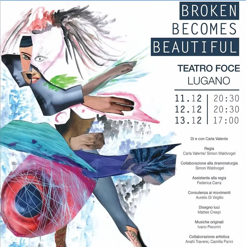 Artwork or production image for Broken Becomes Beautiful, by Carla Valente