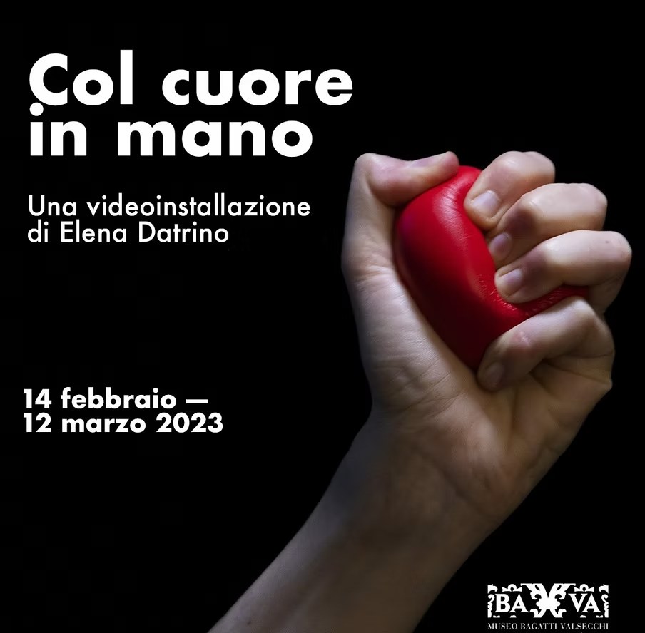 Artwork or production image for Col cuore in mano, by Elena Datrino